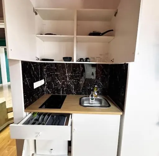 Modern N1 Private Kitchenette And Bathroom Apartman